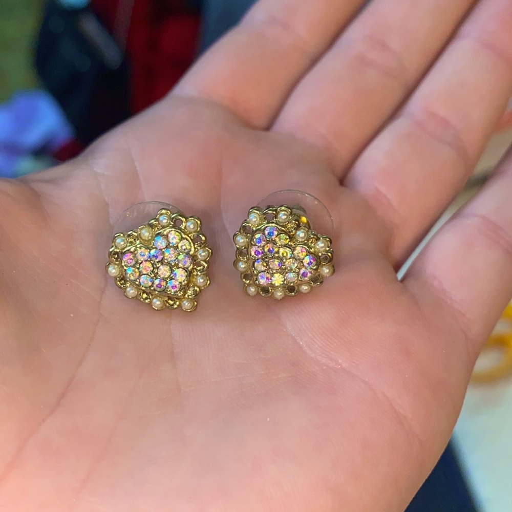 Heart earrings